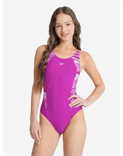 Купальник слитный для девочек Hyperboom, Розовый Speedo