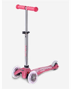 Самокат Mini Deluxe LED 2025, Розовый Micro