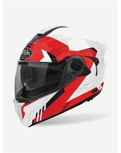 Мотошлем Модуляр SPECKTRE CLEVER Red Glossy, Белый Airoh