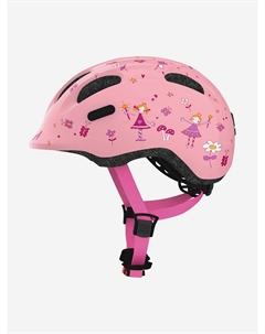Велошлем Smiley 3.0 rose princess M 50-55, Розовый Abus