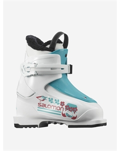 Горнолыжные ботинки T1 Girly White/Scuba Blue 21/22, Белый Salomon