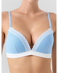 Бюстгальтер женский голубой Mark formelle