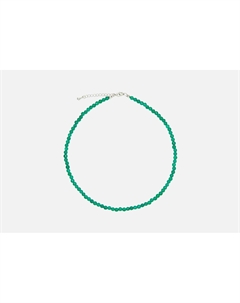 Чокер Из изумрудного агата в ювелирной огранке 1 шт Alerie-accessories