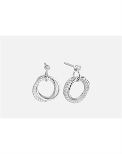 Серьги серебряные Earrings 2 шт Fresh