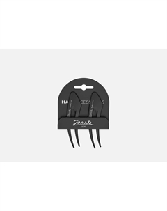 Набор заколок для волос Small Black 2 шт Janeke