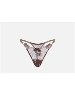 Стринги Coffee ONE SIZE мл Polina manafova lingerie