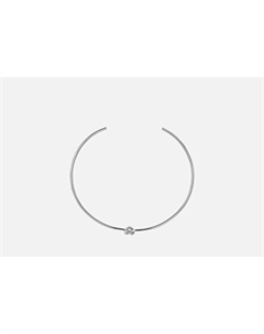 Колье Узел серебристое 1 шт Attribute shop