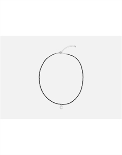 Колье из шпинели С буквой С с цирконами 1 шт Attribute shop