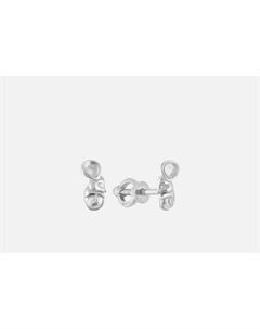 Серьги серебряные Мышка MINI 2 шт Baltsilver