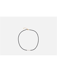 Колье со вставкой из шпинели Палочка золотистое 1 шт Morza