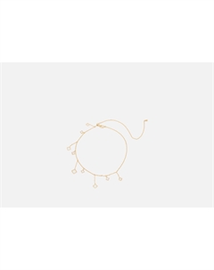 Чокер Ромбики золотистый 1 шт Attribute shop