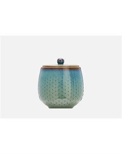 Сахарница С крышкой, dots 1 шт Myatashop