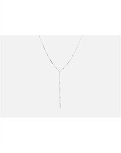 Колье-галстук Parallel, Silver 1 шт Forostina.k