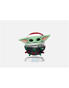 Фигурка POP! Bobble Star Wars Holiday Grogu Pram 1 шт Funko