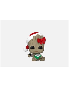 Фигурка POP! Bobble Marvel Holiday S4 Groot 1 шт Funko