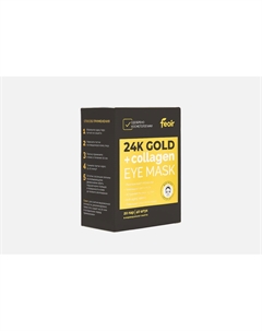 Патчи для глаз 24k gold 40 шт Feoir