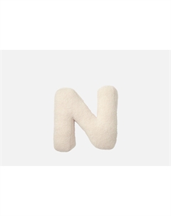 Буква-подушка N, Мех барашек 1 шт Mg home