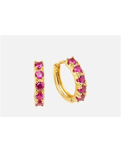 Серьги С фианитами 2 шт Настроение женщины