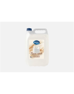 Крем-мыло Шёлк и экстракт риса 5 л Aura