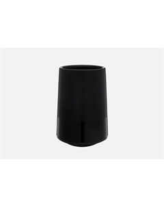 Стакан для зубных щеток Magma, black 1 шт Moroshka