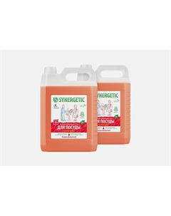 Средство для мытья посуды и детских игрушек Арбуз 2 шт Synergetic