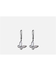 Серьги Маленькие бабочки 2 шт 19.stone