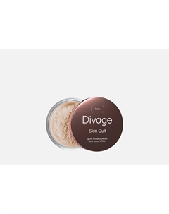 Пудра рассыпчатая сияющая для лица Skin Cult Glow Loose Powder 7 г Divage
