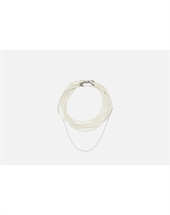 Колье PEARL WHITE 1 шт Pabur