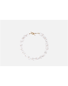 Колье Кусочки льда золотистое 1 шт Attribute shop