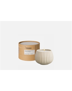 Свеча ароматическая Edge Italian Cypress бежевая 1 шт Tkano