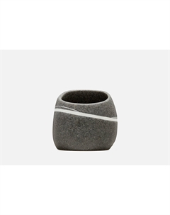 Стакан для зубной щетки Little Rock серый 1 шт Ridder