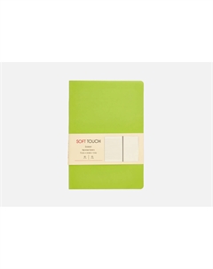 Блокнот Soft Touch весенний салатовый 1 шт Listoff