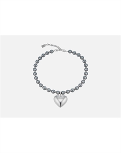 Колье Swanky Heart Silver-Gray 1 шт Kotlo studio