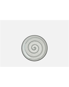 Мелкая тарелка Аэрограф графитовый бриз 19 см 19 см Elrington