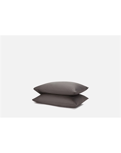 Комплект наволочек Graphite, серый, 50х70 Verossa