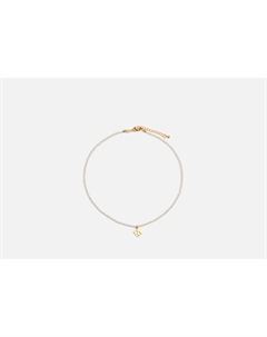 Чокер из жемчуга Майорка с буквой M 1 шт Marisofi