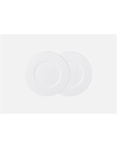 НАБОР ТАРЕЛОК ЗАКУСОЧНЫХ КРИСТАЛ, ПЛАТИНУМ, 21 СМ 21 см Lefard