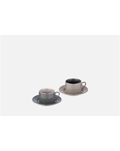 ЧАЙНЫЙ НАБОР BREAK TIME, СЕРЫЙ 2 пар Lefard