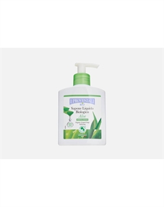 Органическое жидкое мыло ORGANIC ALOE LIQUID SOAP WITH ANTIBACTERIAL 250 мл I provenzali
