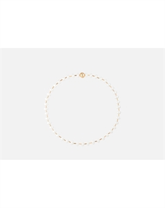 Цепочка Mallorca pearl chain gold 1 шт Attribute shop