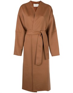 Zimmermann пальто с завязками на поясе 2 коричневый Zimmermann