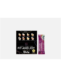 Набор протеиновых батончиков Премиум лесные ягоды 16 шт Fit and joy