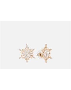 Серьги С фианитами, снежинка малая 2 шт 19.stone