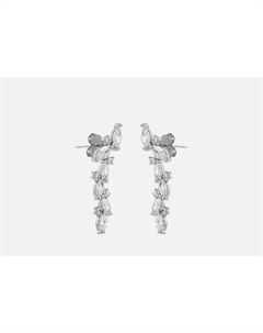 Серьги серебряные Sweet point 2 шт Fresh