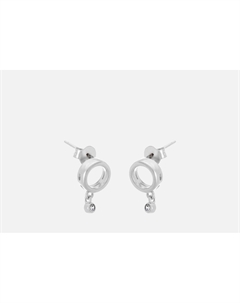 Серьги серебряные Sweet point 2 шт Fresh