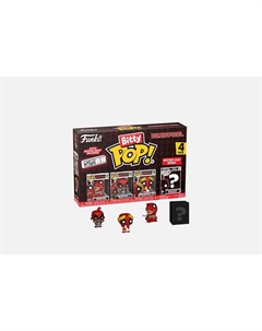 Фигурка Bitty POP! Deadpool Dinopool+Barista+Roman Senator+Mystery 1 шт Funko