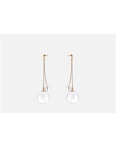 Серьги Длинные с прозрачными шарами 2 шт Attribute shop