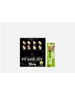 Набор протеиновых батончиков С арахисом 16 шт Fit and joy