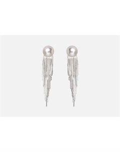 Серьги Длинные с жемчугом 2 шт Настроение женщины