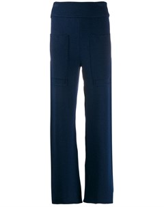 Cedric charlier трикотажные брюки широкого кроя 42 синий Cedric charlier